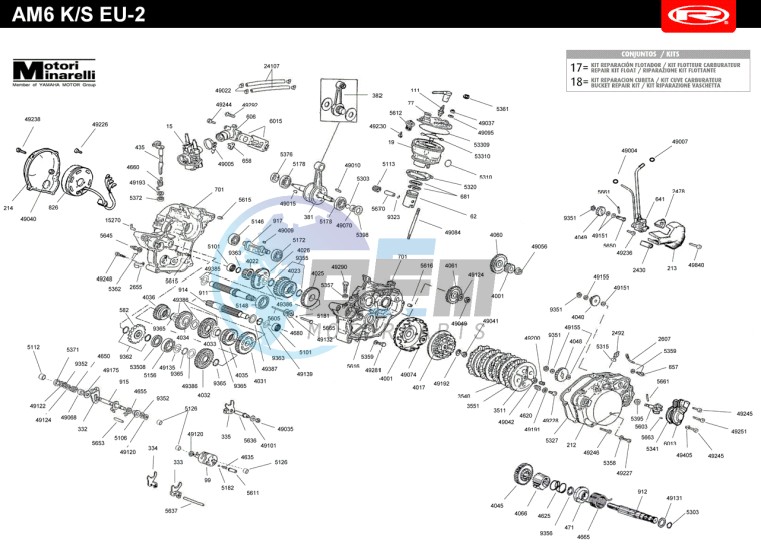 ENGINE  AM6 KS EU2