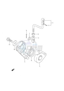 DF 9.9 drawing Throttle Control w/Remote Control