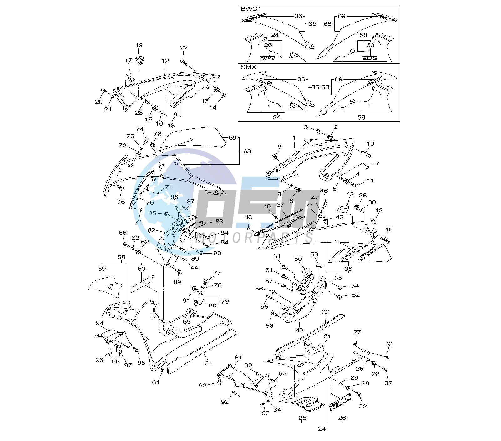 COWLING 2 13SV-SW