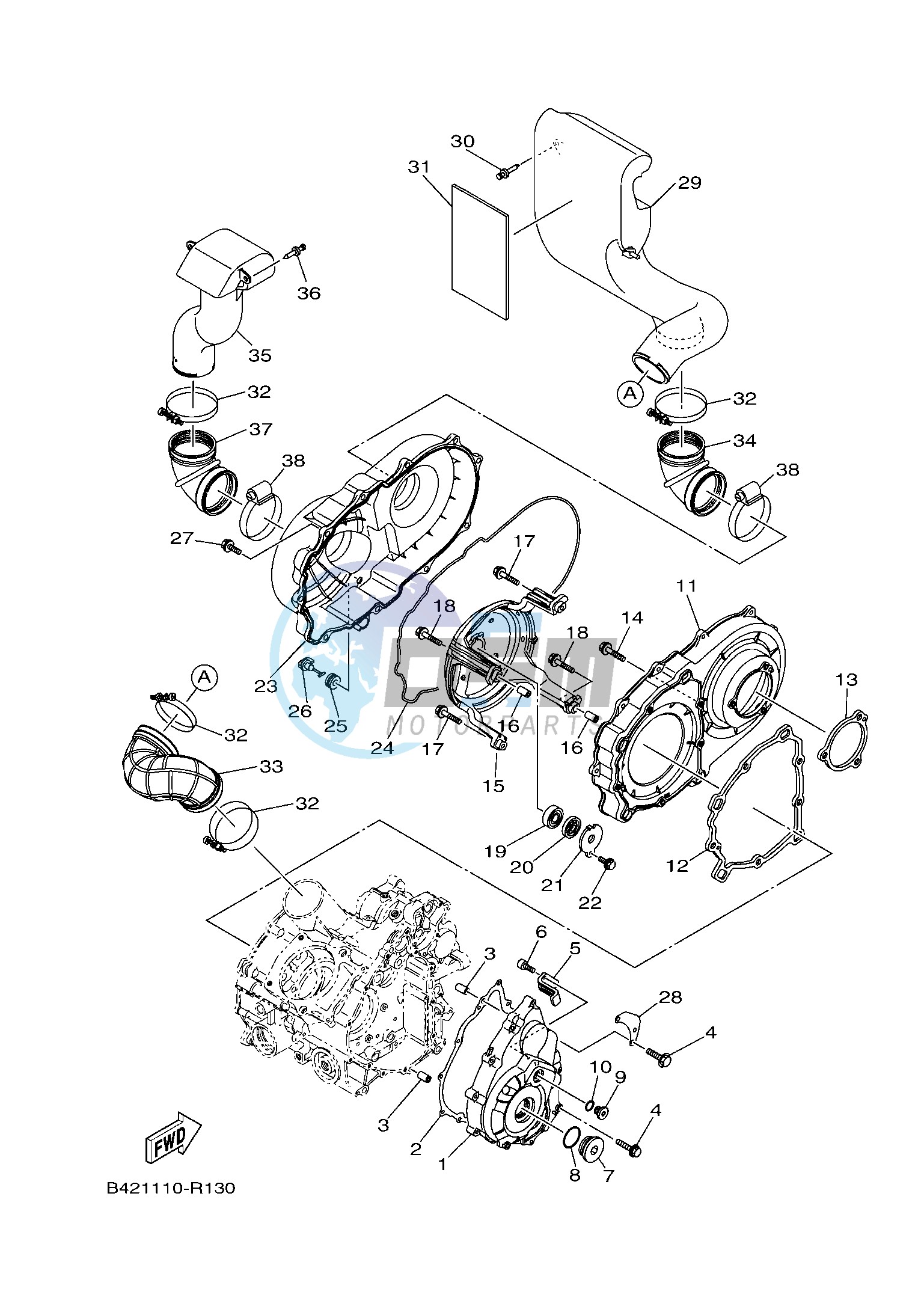 CRANKCASE COVER 1