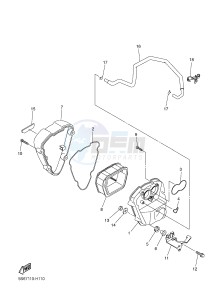 XVS1300A MIDNIGHT STAR (1CS4) drawing INTAKE 2