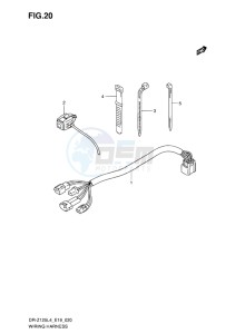 DR-Z125L EU drawing WIRING HARNESS