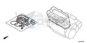 CB1000RAD CB1000R ABS E drawing GASKET KIT A