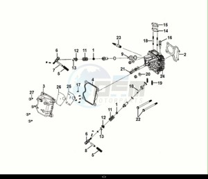 ORBIT III 125 (XE12W2-EU) (E5) (M1) drawing CYLINDER HEAD