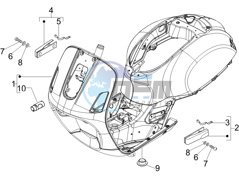 Frame - bodywork