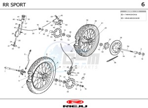 RR-50-SPORT-ORANGE drawing WHEEL - BRAKES