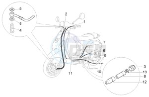 LX 50 2T drawing Transmissions-brake piping