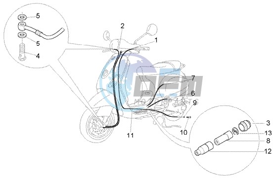 Transmissions-brake piping