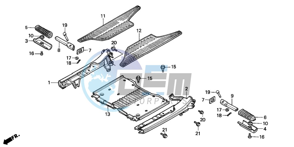 FLOOR PANEL/FLOOR BOARD