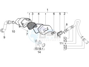 Stalker 50 drawing Secondairy air box