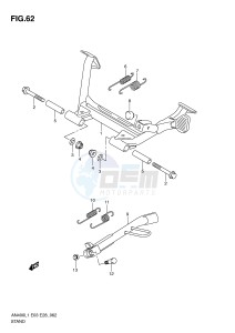 AN400 (E03) Burgman drawing STAND