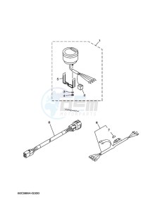 F100BETX drawing SPEEDOMETER