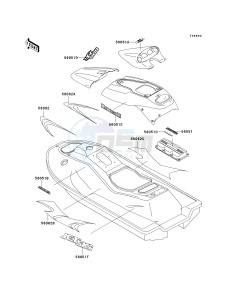 JH 1100 A [1100 ZXI] (A1-A5) [1100 ZXI] drawing DECALS-- JH1100-A4- -