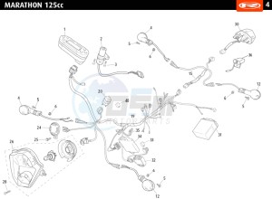 MARATHON-125-RED drawing ELECTRICAL