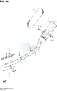 RM-Z450 (E19) drawing MUFFLER (RM-Z450L0)