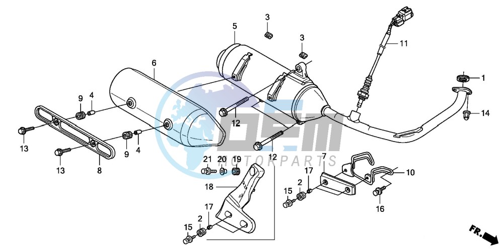 EXHAUST MUFFLER