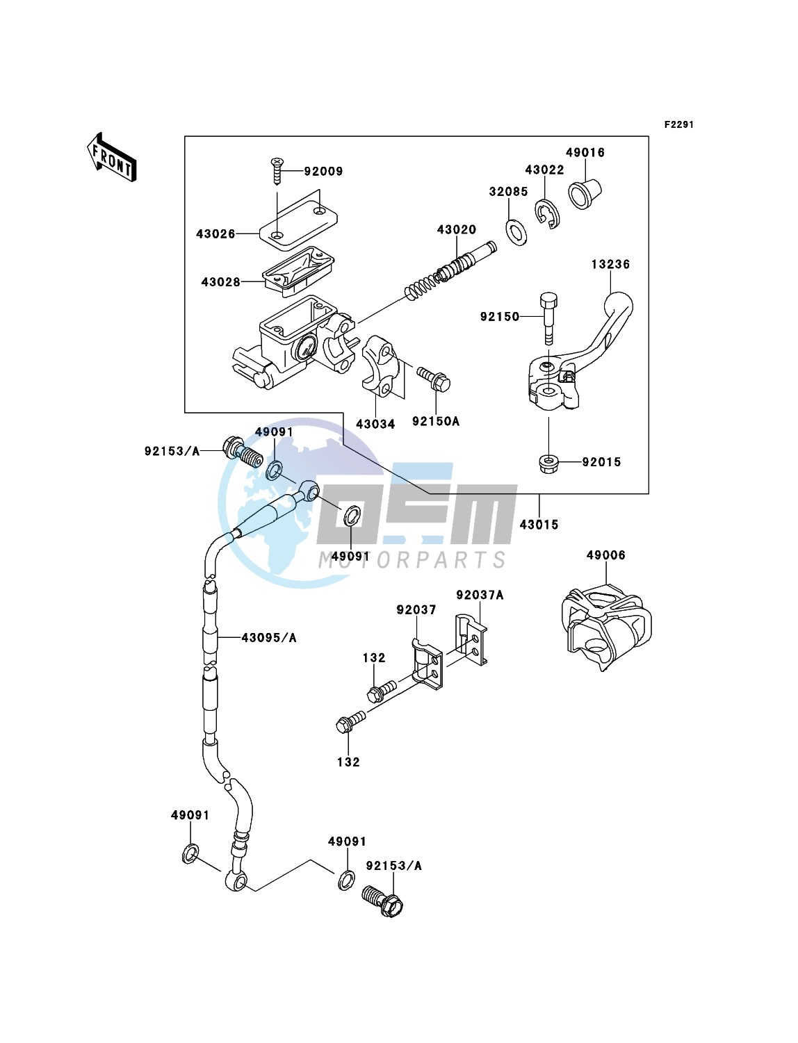 Front Master Cylinder