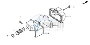 QR50 drawing AIR CLEANER