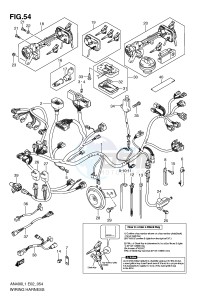 AN400 (E2) Burgman drawing WIRING HARNESS (IMOBI) (AN400L1 E2)