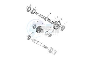 XQ MAXSTER 150 drawing GEAR GROUP