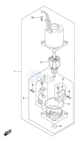 DF 70A drawing PTT Motor