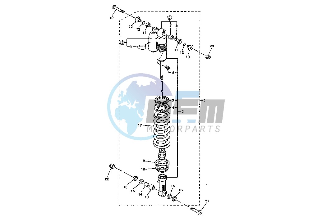 REAR SHOCK ABSORBER