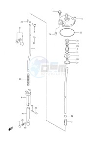 DF 60 drawing Shift Rod