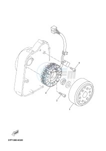 YP250R X-MAX 250 (2DL8 2DL8 2DL8 2DL8) drawing GENERATOR