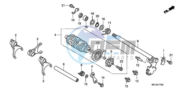 GEARSHIFT DRUM