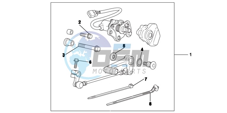 KIT DCT PEDAL SHIFT