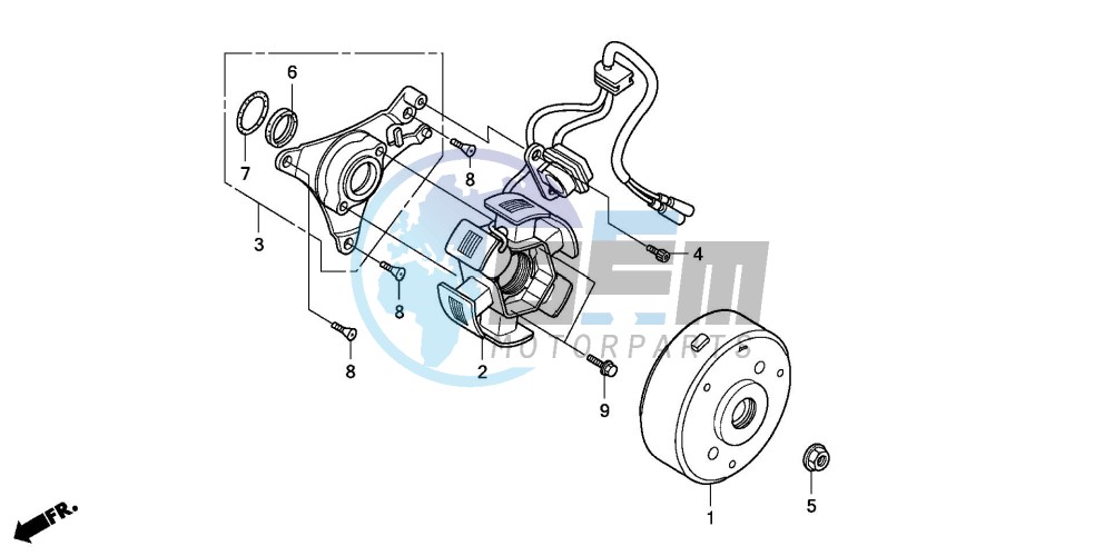 GENERATOR (CRF100F)