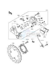 NINJA_ZX-6R_ABS ZX636FFFA FR GB XX (EU ME A(FRICA) drawing Rear Brake