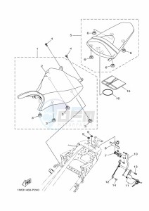 MT-03 MTN320-A (BEV5) drawing SEAT