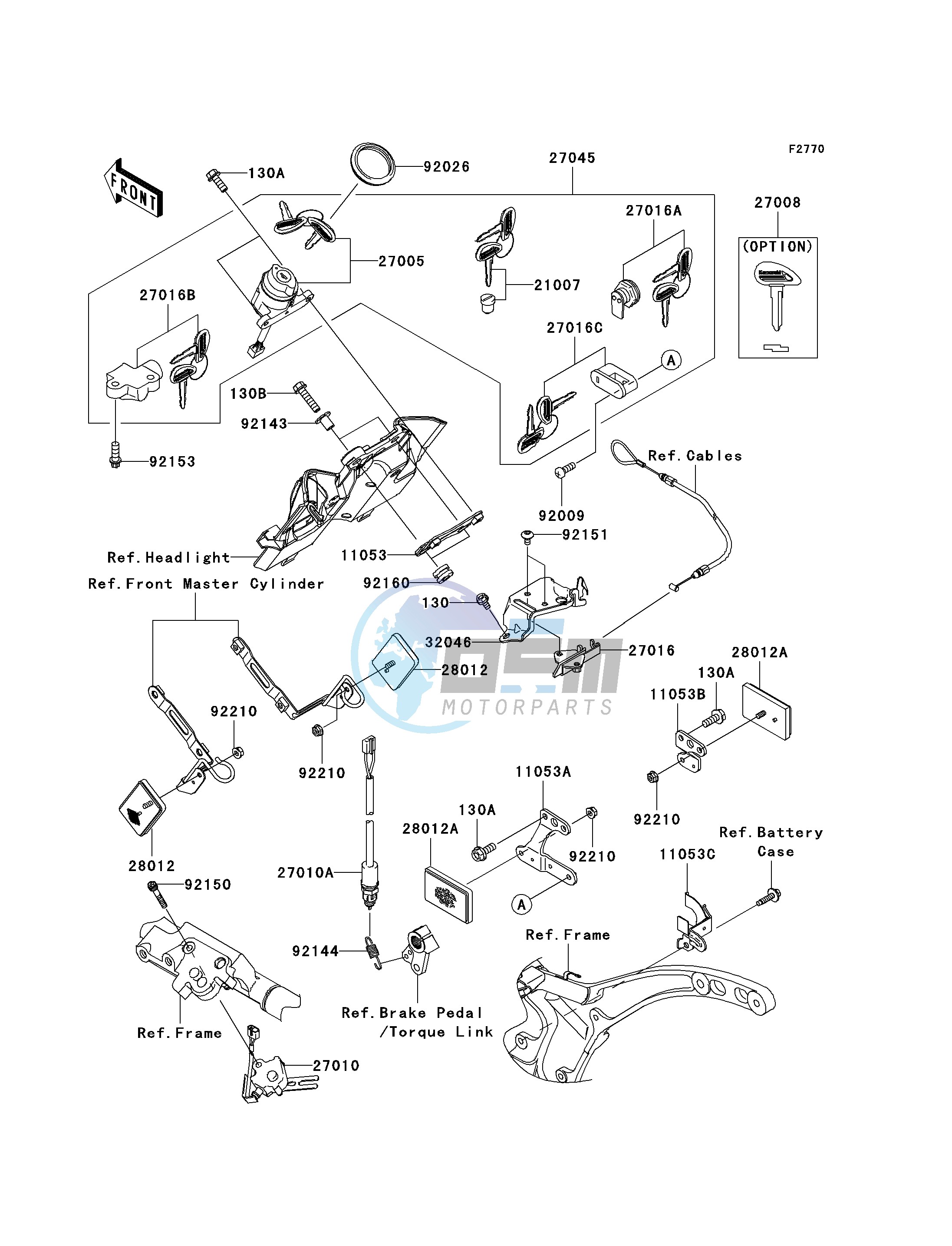 IGNITION SWITCH_LOCKS_REFLECTORS