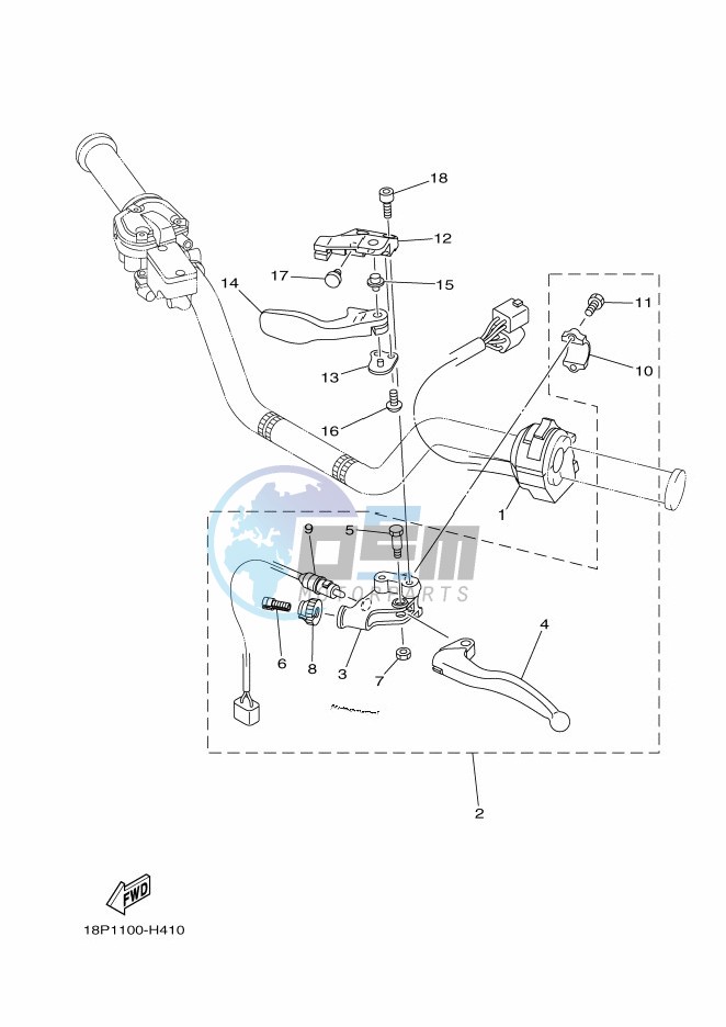 HANDLE SWITCH & LEVER