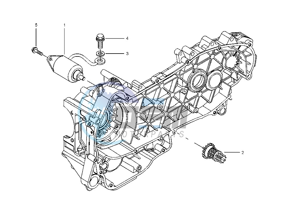 Starting motor