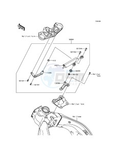 NINJA_ZX-6R ZX636EFFA FR GB XX (EU ME A(FRICA) drawing Accessory(Steering Damper)