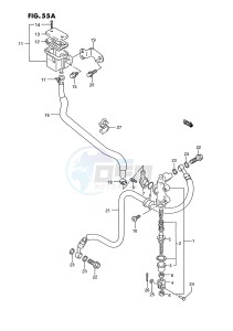 GSX-R750W (E2) drawing REAR MASTER CYLINDER (MODEL R S)