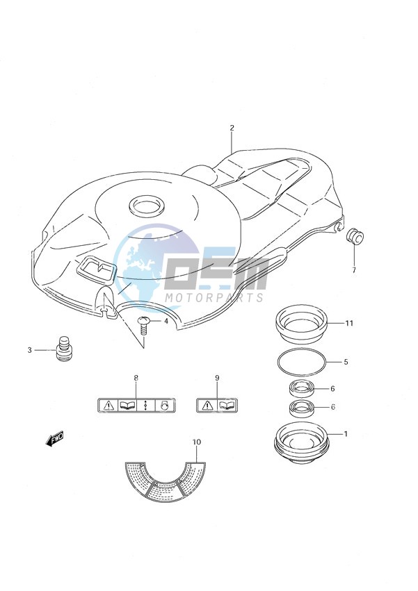 Under Oil Seal Housing