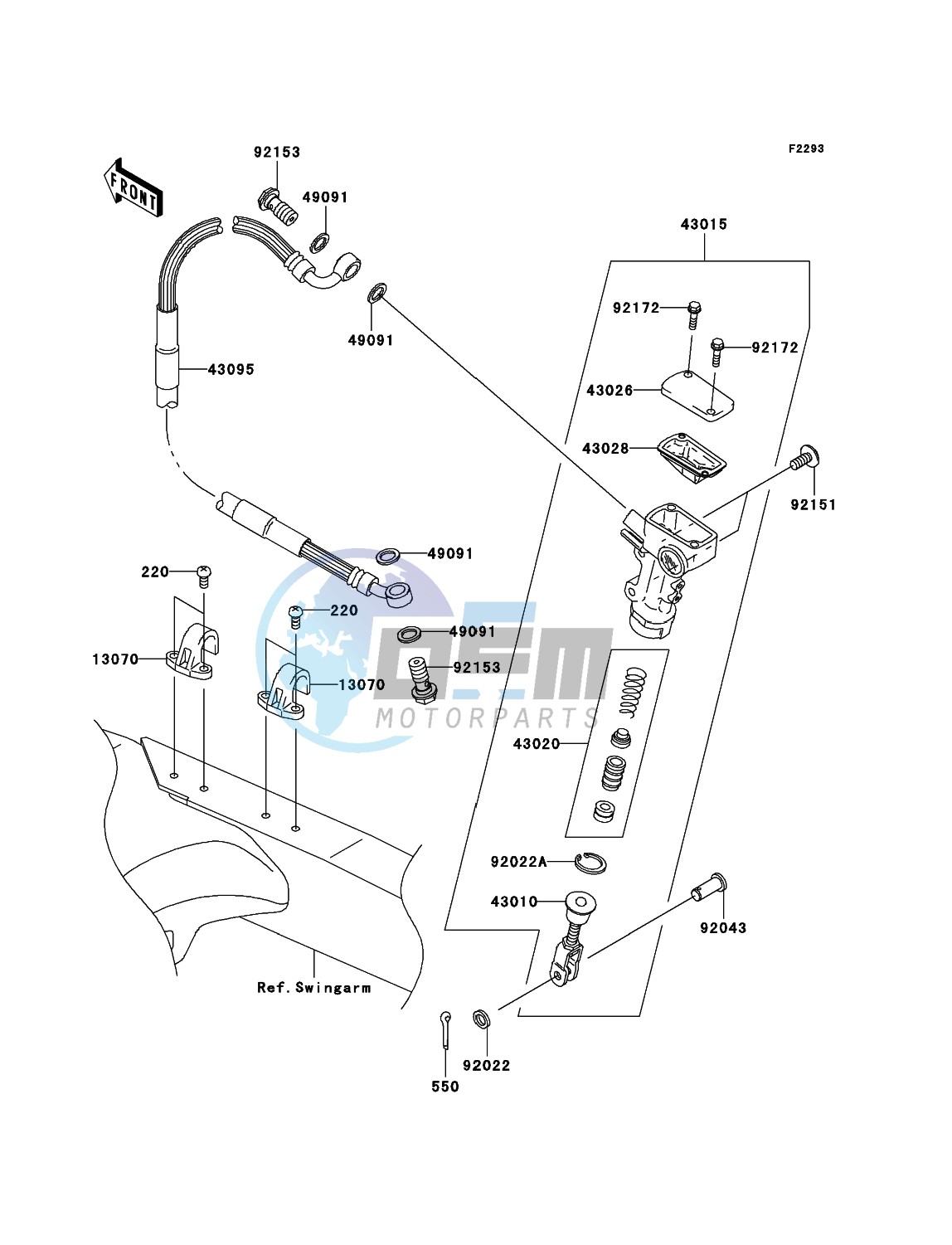 Rear Master Cylinder