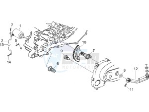 LXV 50 2T CH drawing Starter - Electric starter