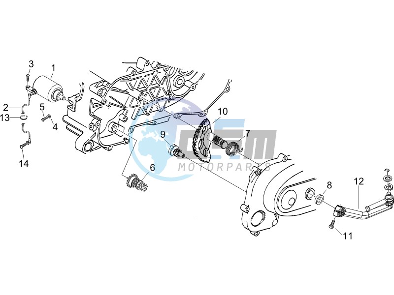 Starter - Electric starter