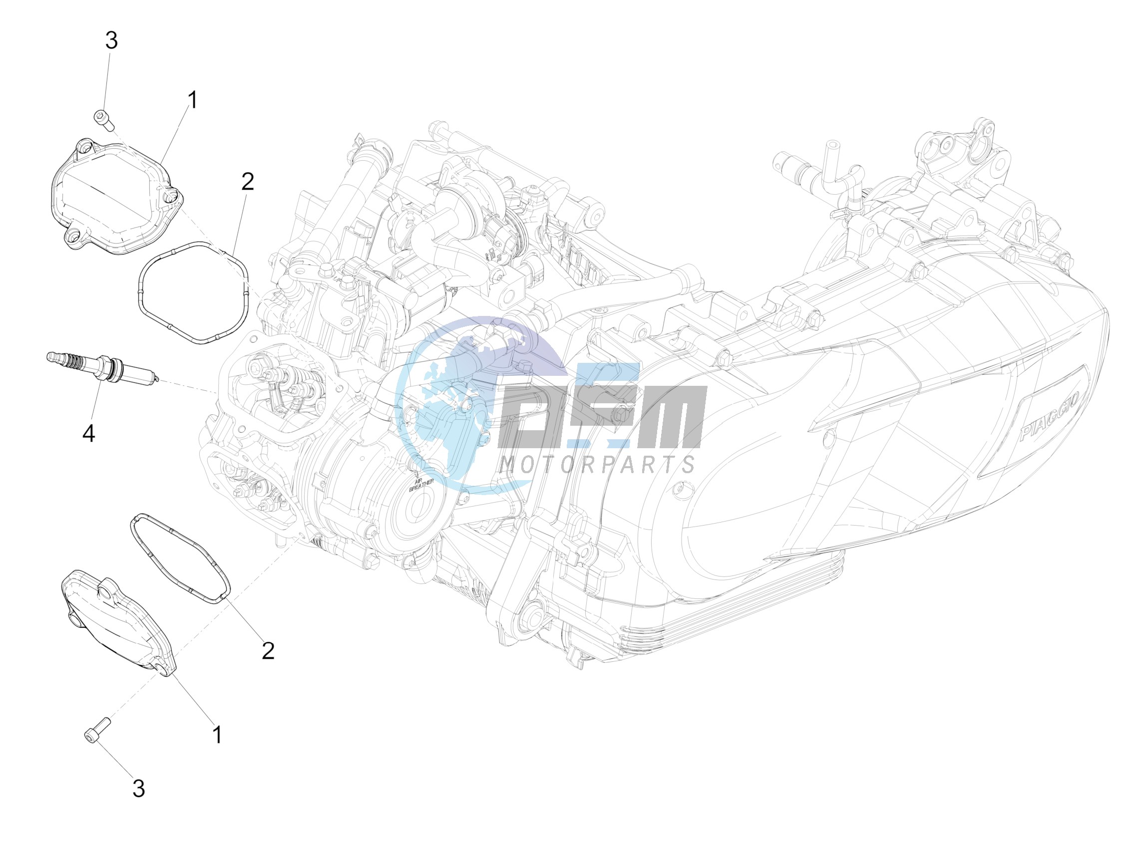 Cylinder head cover