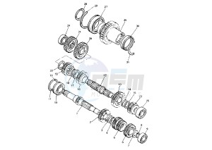 XJ S DIVERSION 900 drawing TRANSMISSION