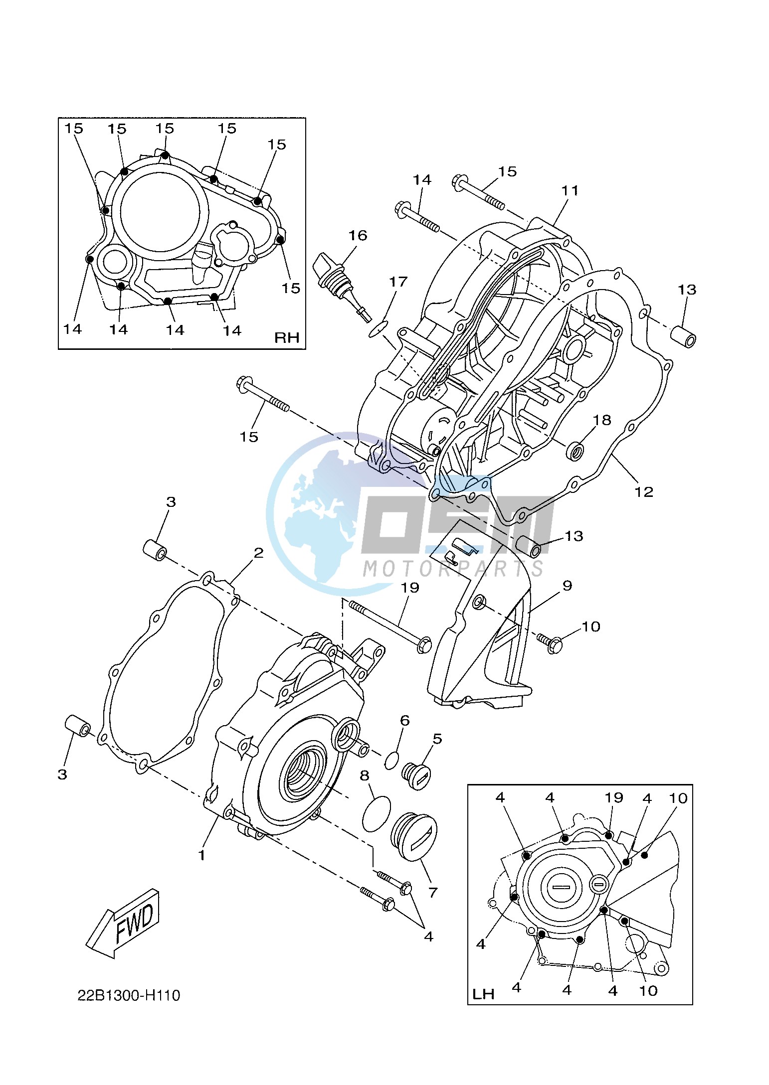 CRANKCASE COVER 1