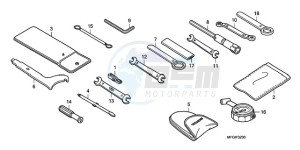 CB600FA3A F / ABS CMF ST drawing TOOLS