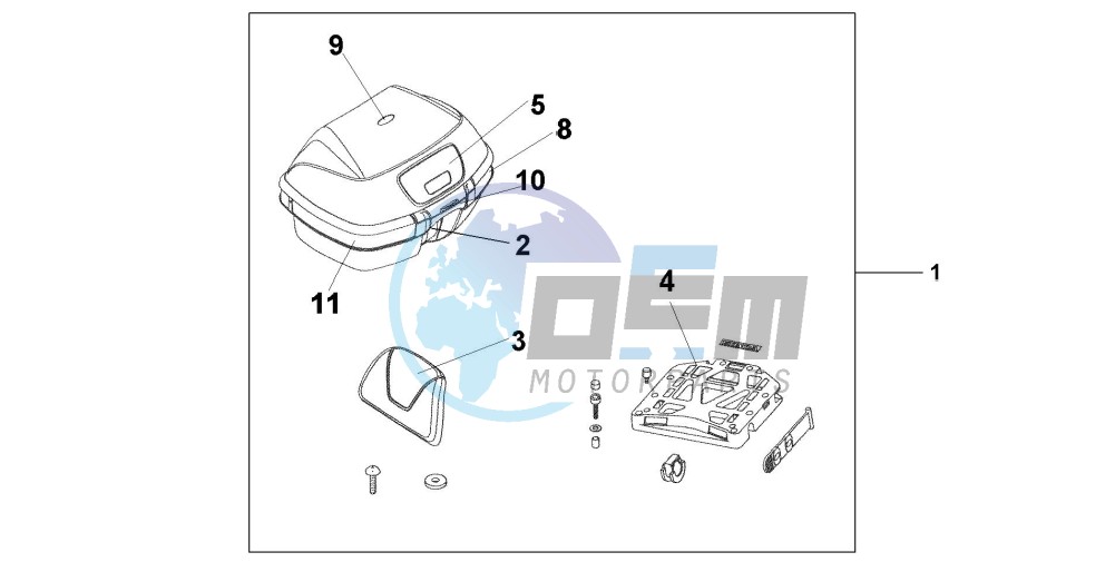 TOP BOX 45L