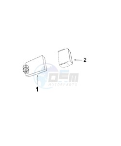 DJANGO 125 HERITAGE drawing ELECTRONIC PART