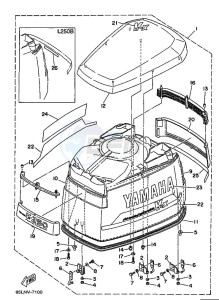 250B drawing FAIRING-UPPER