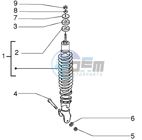 Rear Shock absorber